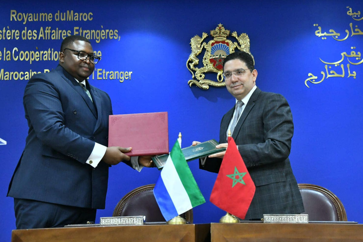 بوريطة: العلاقات بين المملكة المغربية وجمهورية سيراليون شهدت تطورا كبيرا خلال السنوات الأخيرة