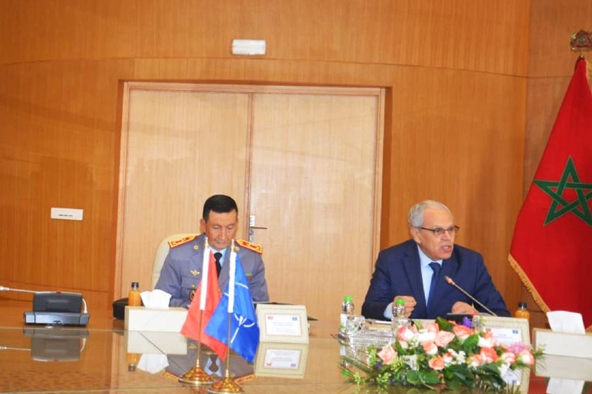 عبد اللطيف لوديي يتباحث مع رئيس اللجنة العسكرية لمنظمة حلف شمال الأطلسي