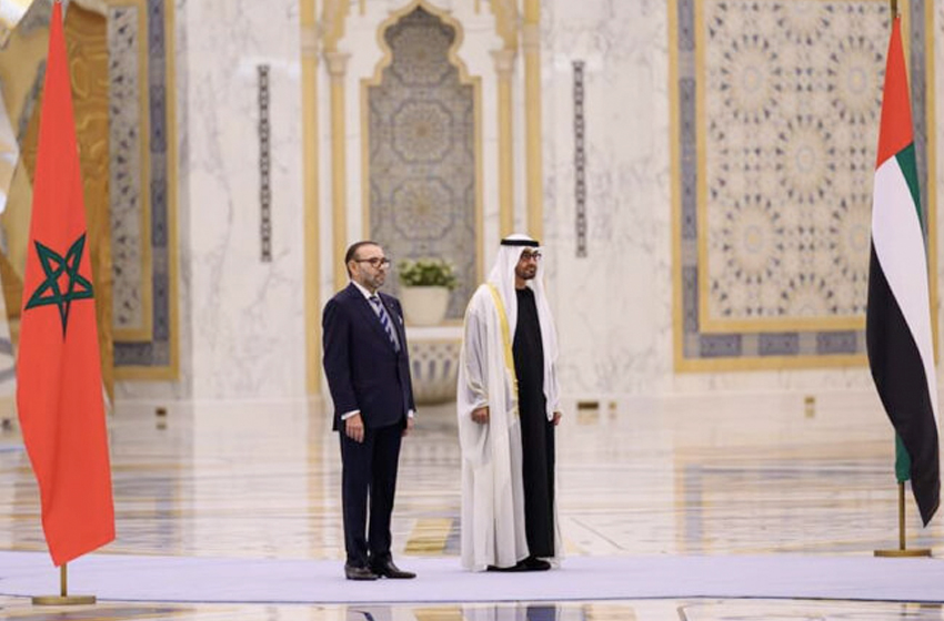 برقية تهنئة إلى جلالة الملك محمد السادس من رئيس دولة الإمارات العربية المتحدة بمناسبة عيد الفطر السعيد