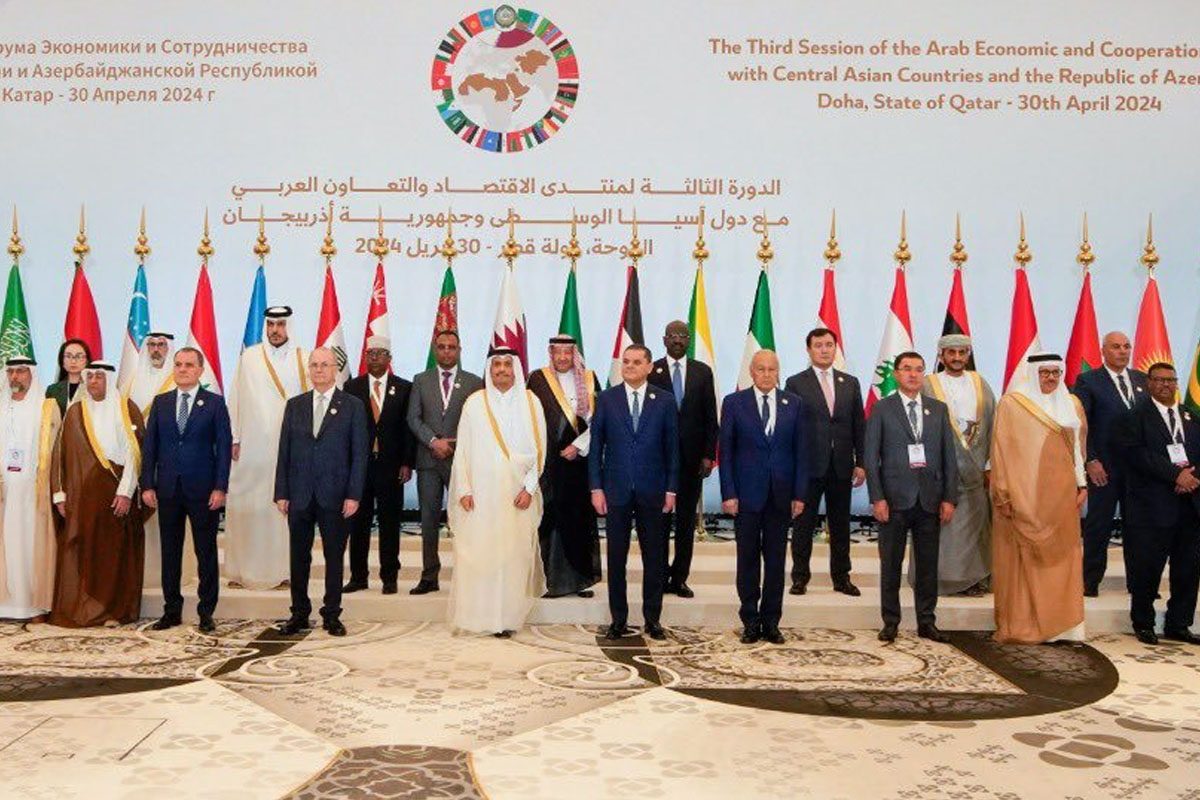 الدوحة: منتدى الاقتصاد والتعاون العربي مع دول آسيا الوسطى وأذربيجان يؤكد على أهمية دور رئاسة لجنة القدس