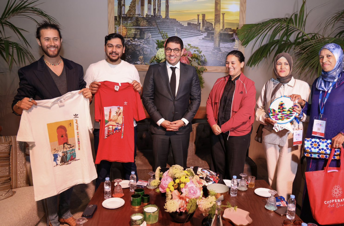 إطلاق مجموعة قمصان جديدة لشركة أديداس العالمية تحمل اللمسة المغربية
