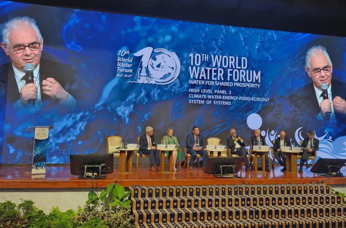 السيد بركة بالمنتدى العالمي للماء: منظمات الأحواض تشكل منصات للتشاور لتلبية الاحتياجات المائية