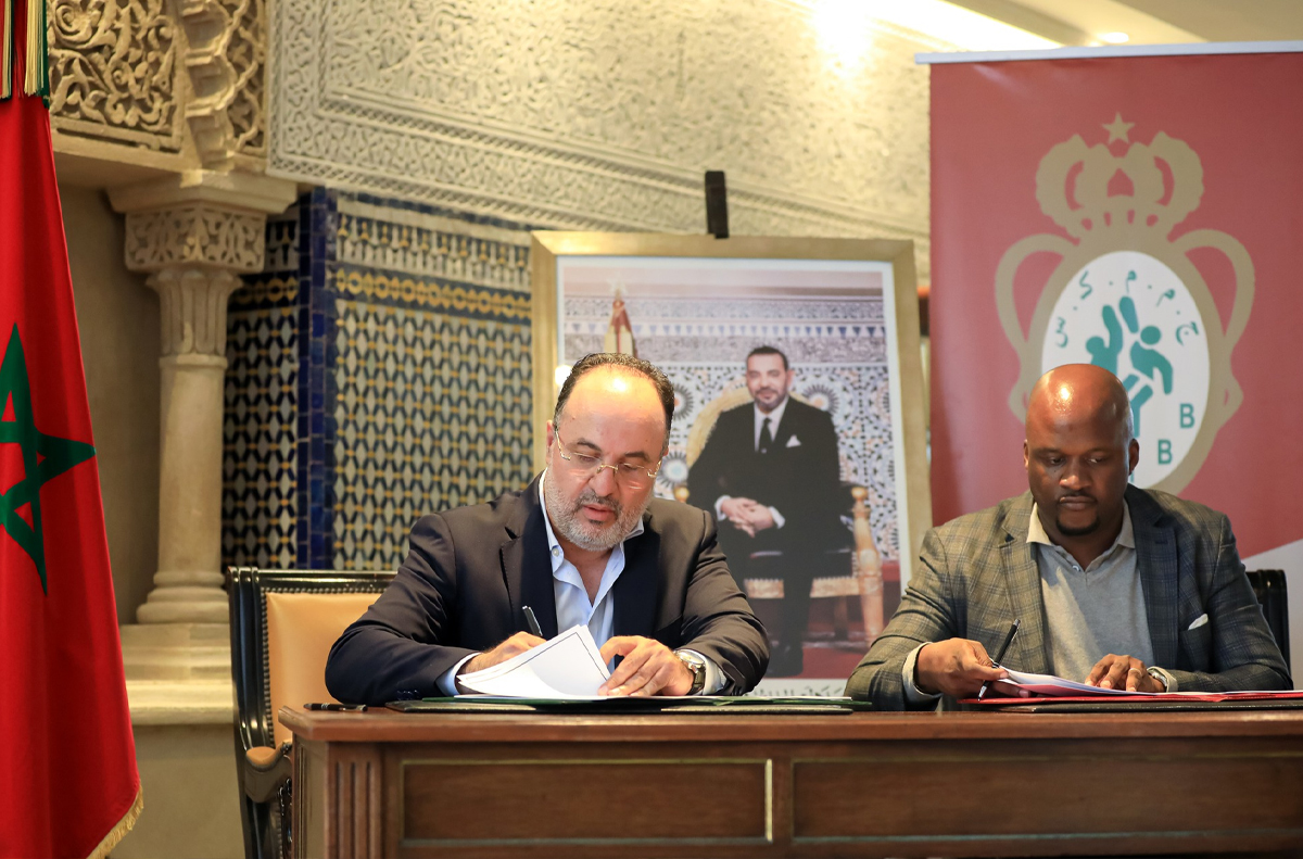 اتفاقية لتبادل الخبرات بين المغرب والغابون في كرة السلة
