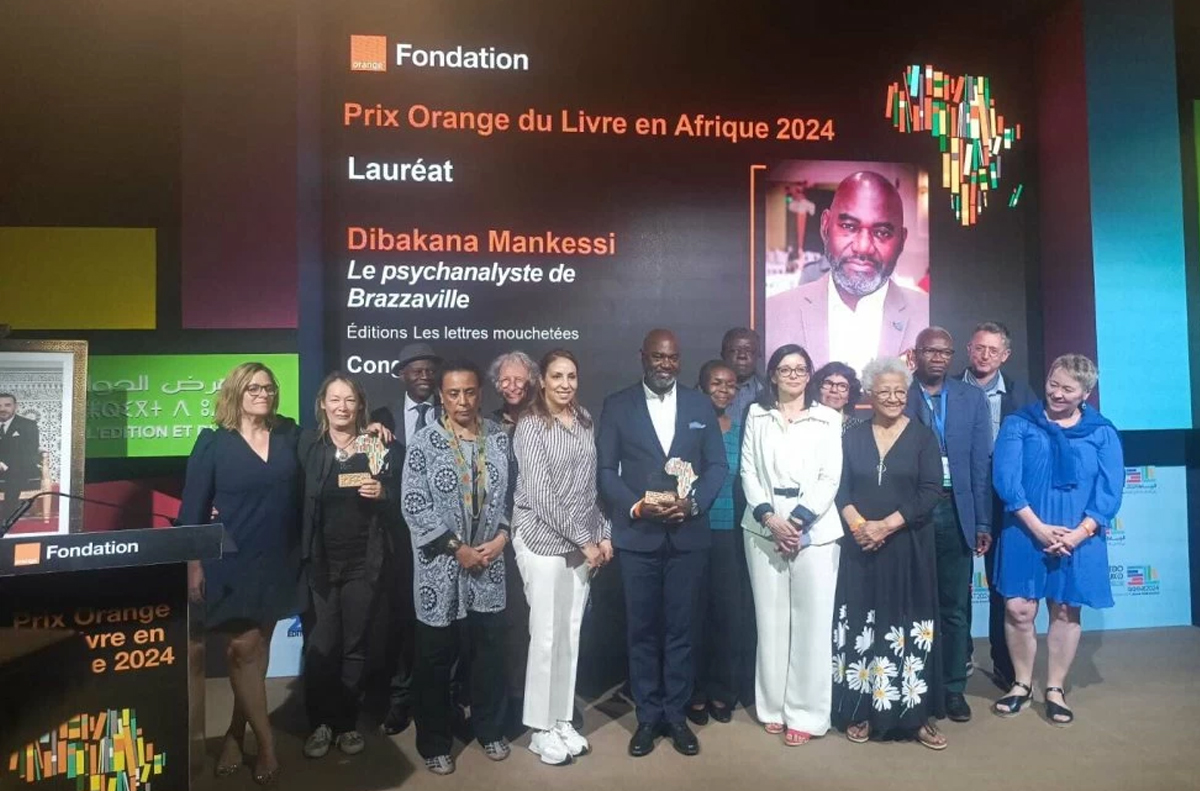 المعرض الدولي للنشر والكتاب 2024: الكونغولي ديباكانا مانكيسي يتوج بجائزة “أورنج” للكتاب بإفريقيا