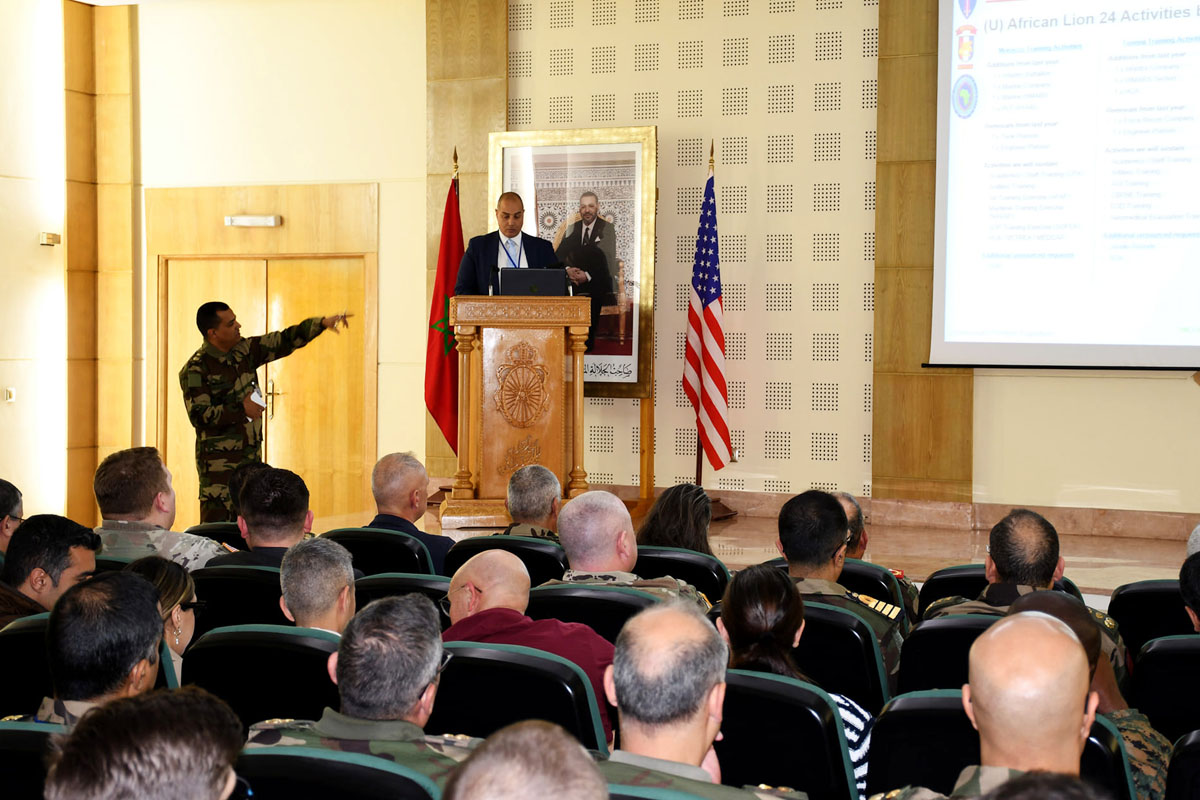أكادير: اختتام الدورة الأكاديمية للتكوينات التحضيرية لتمرين الأسد الإفريقي 2024