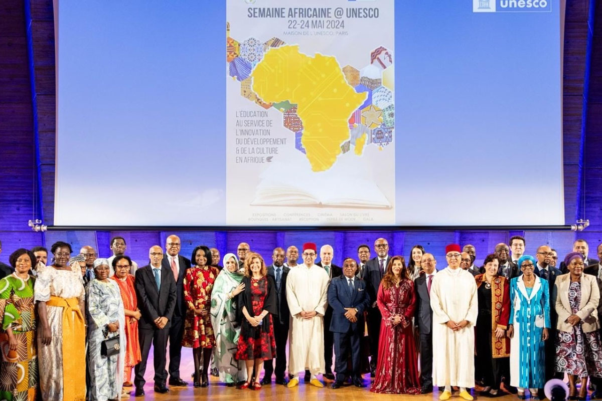 الأسبوع الإفريقي لليونسكو 2024: تنظيم حفل بهيج بألوان المغرب
