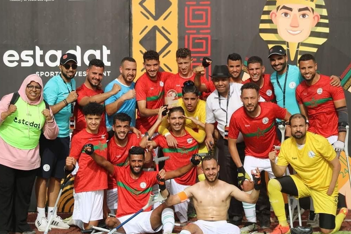 المنتخب المغربي لكرة القدم لمبتوري الأطراف يضمن تأهله إلى كأس العالم 2026
