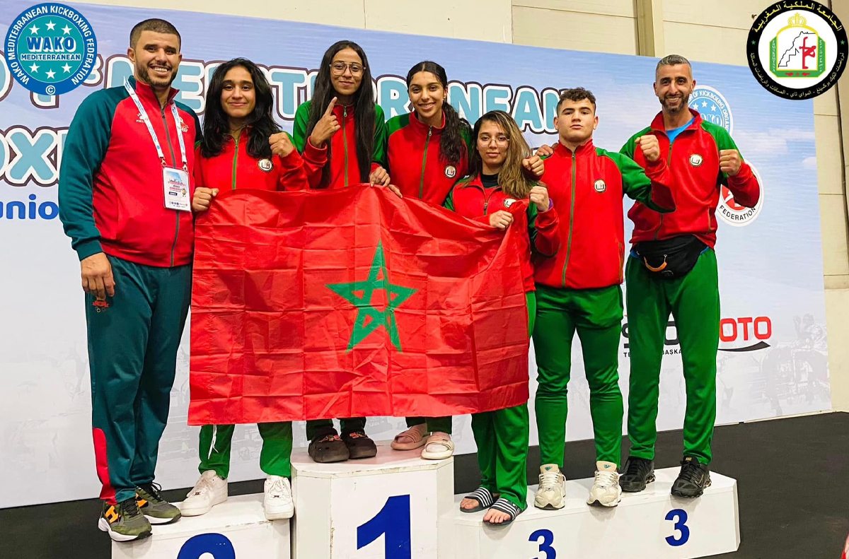 المغرب ينتزع 7 ميداليات في بطولة البحر الأبيض المتوسط لرياضات الكيك بوكسينغ بإسطنبول