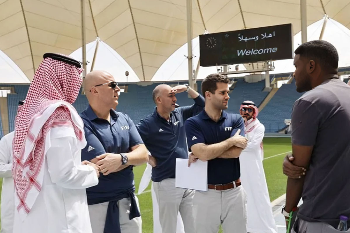 وفد رسمي من الفيفا يزور السعودية قبل الإعلان عن مستضيف كأس العالم 2034
