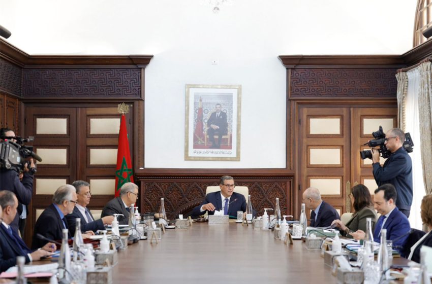  مجلس الحكومة يطلع ويصادق على عدد من مشاريع النصوص القانونية