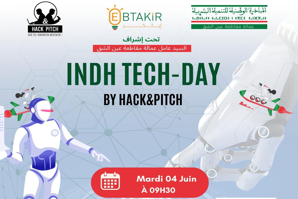 انعقاد الدورة الأولى لـ INDH Tech-Day by Hack&Pitch بالدار البيضاء