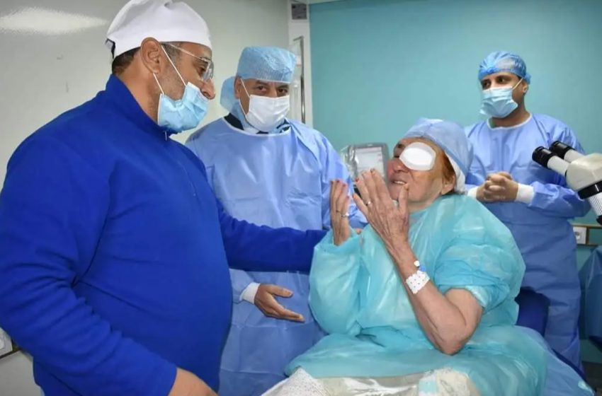  الدورة ال 17 لموسم طانطان: قافلة طبية لجراحة العيون “إزالة الجلالة”