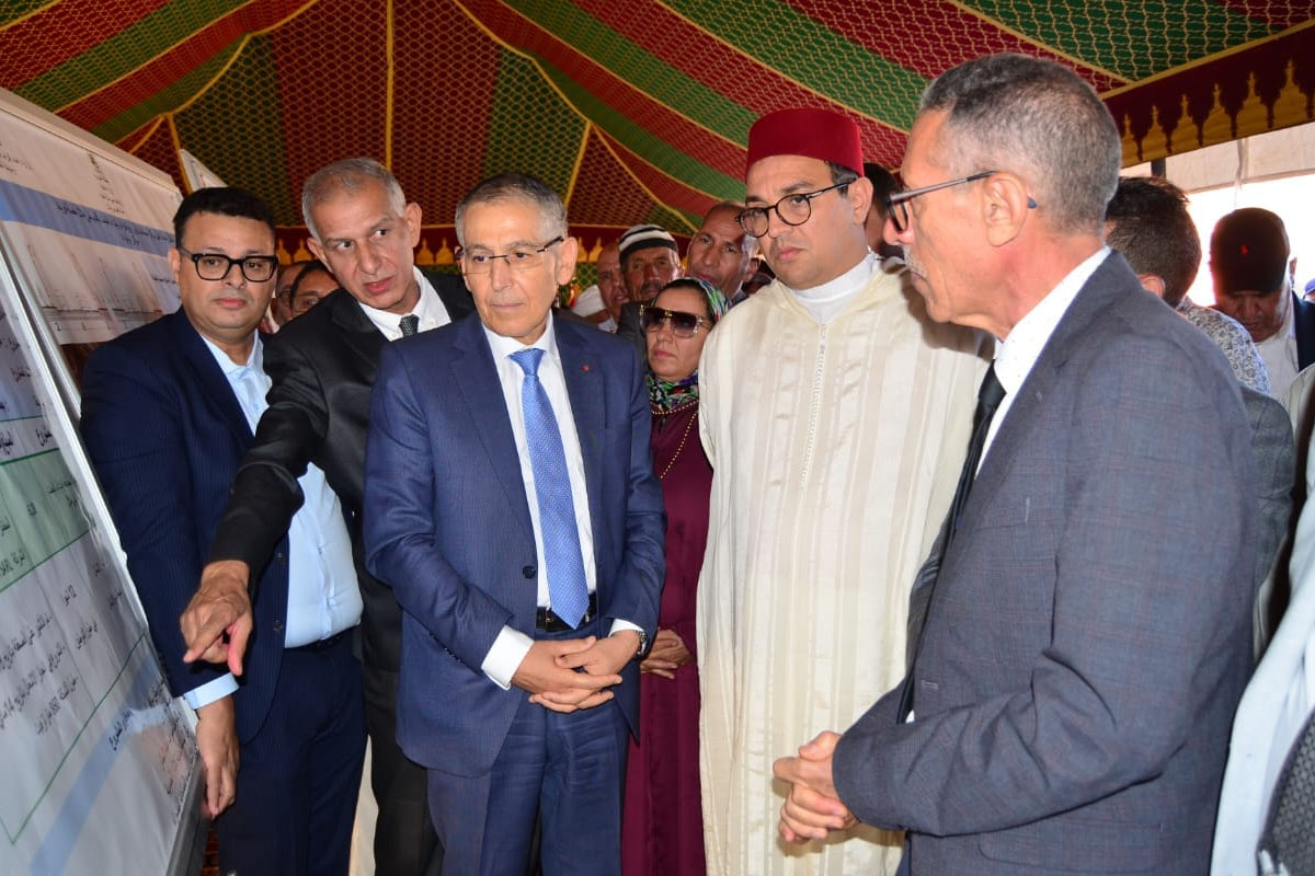 بني ملال: تدشين وإطلاق مشاريع اجتماعية وتنموية بالجماعات الترابية الجبلية