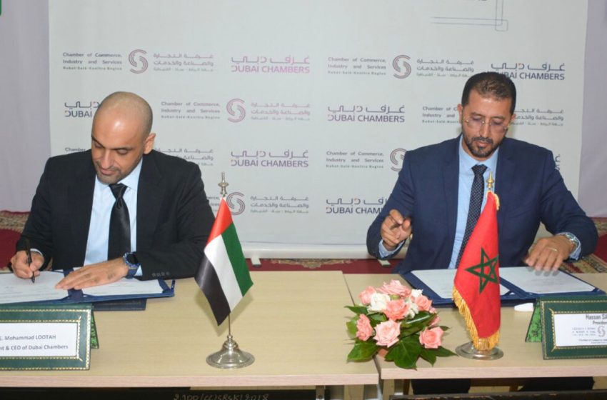 المغرب/الإمارات: توقيع مذكرة تفاهم بين غرفة التجارة والصناعة لجهة الرباط سلا القنيطرة وغرف دبي العالمية