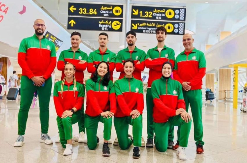  سلسلة بطولات كأس العالم للفرق: المنتخب المغربي للتايكواندو ذكورا يحرز الميدالية البرونزية