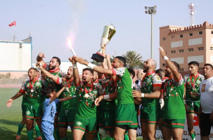البطولة الوطنية للريكبي 15: فريق مولودية وجدة يحرز اللقب
