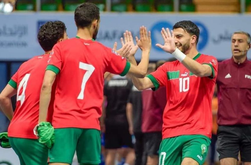 المنتخب المغربي للفوتصال يستهل مشواره في كأس العالم بالفوز على