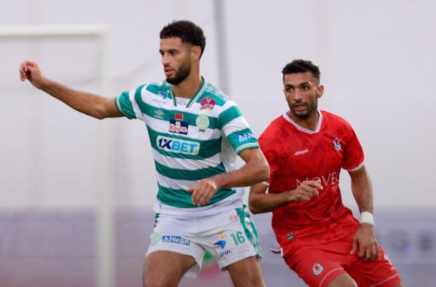  البطولة الاحترافية: الرجاء الرياضي يتغلب على ضيفه الفتح الرياضي