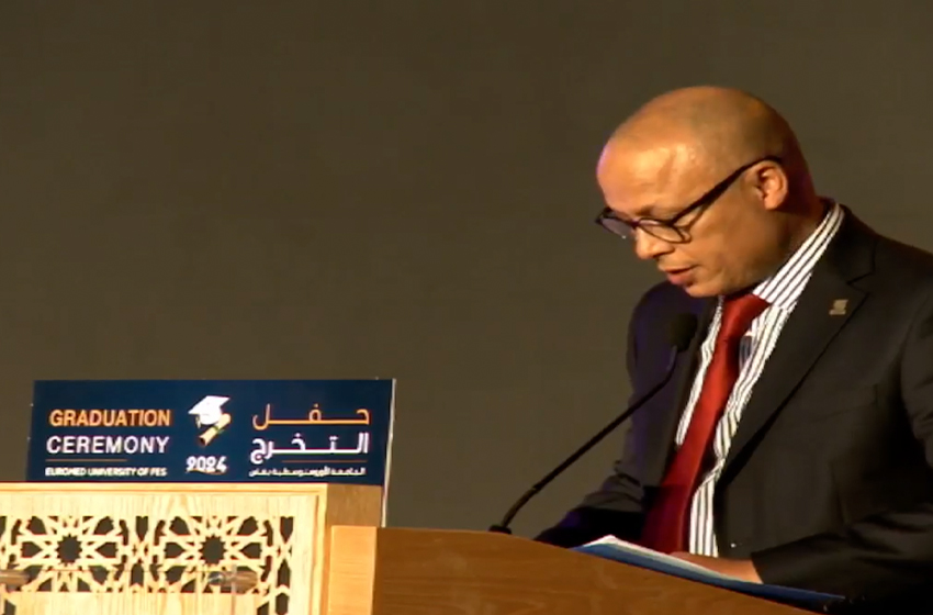  حفل تسليم الشهادات لخريجي الجامعة الاورومتوسطية بفاس برسم سنة 2024