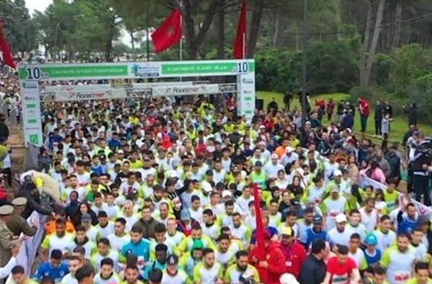  محمد حجاوج وسارة دحروش يفوزان بلقب الدورة الأولى لسباق 10 كلم للمنطقة الحرة لطنجة