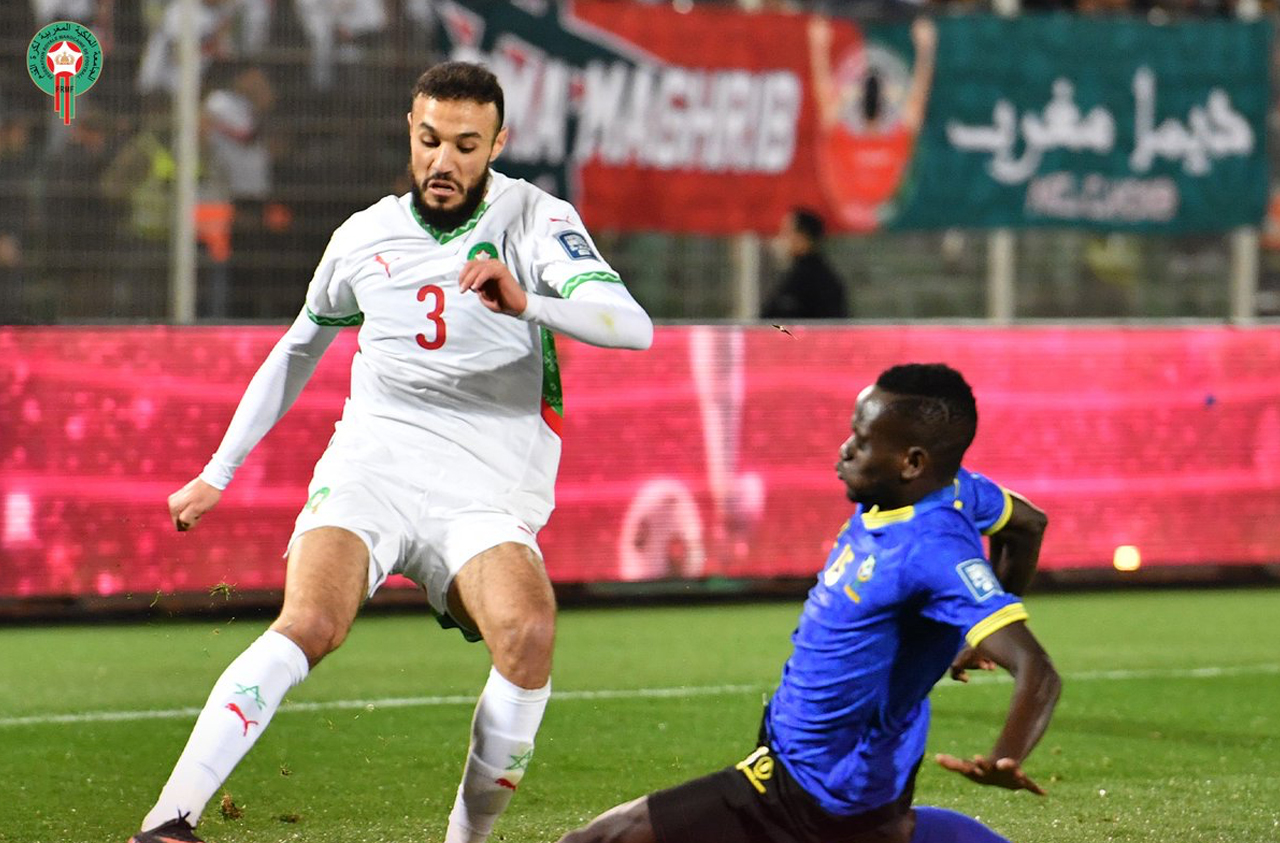 تصفيات كأس العالم 2026 (الجولة 6/المجموعة 5).. البطاقة التقنية لمباراة المغرب – تنزانيا (2-0)