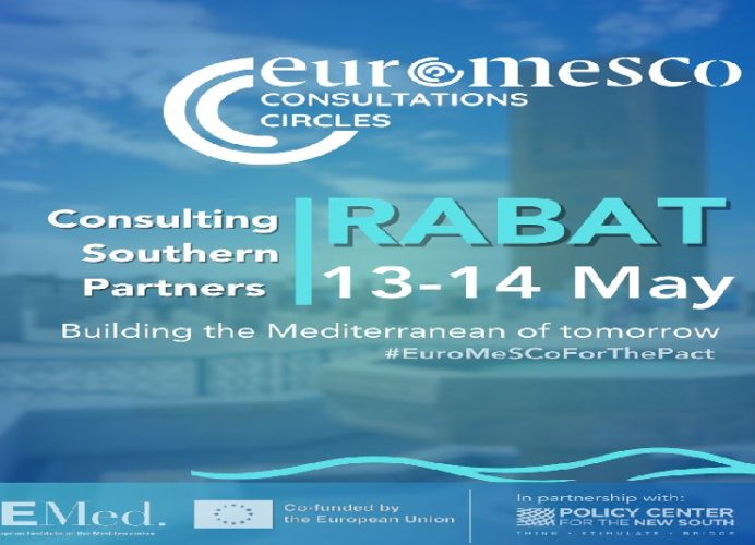 مشاورات “يوروميسكو” حول الميثاق الجديد للمتوسط يومي 13 و14 ماي بالرباط
