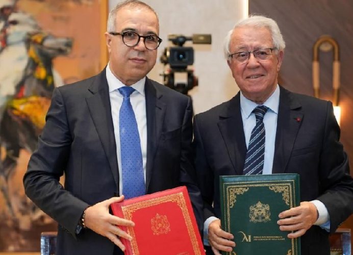 توقيع اتفاقية إطار للشراكة بين أكاديمية المملكة المغربية ومؤسسة محمد السادس للعلوم والصحة
