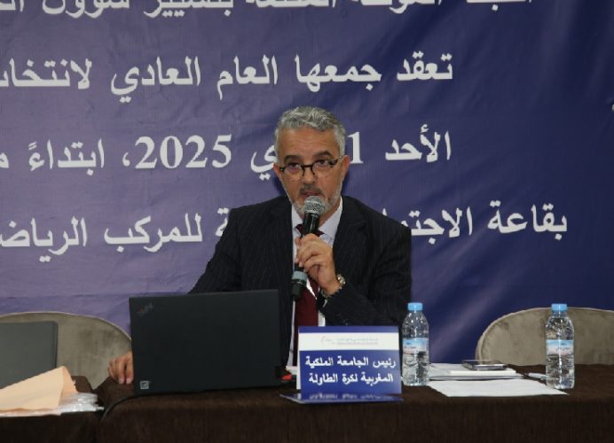 انتخاب أنس الزياتي رئيسا للجامعة الملكية المغربية لكرة الطاولة