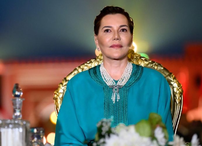 صاحبة السمو الملكي الأميرة للا حسناء تزور بباكو المهرجان الدولي للسجاد بأذربيجان