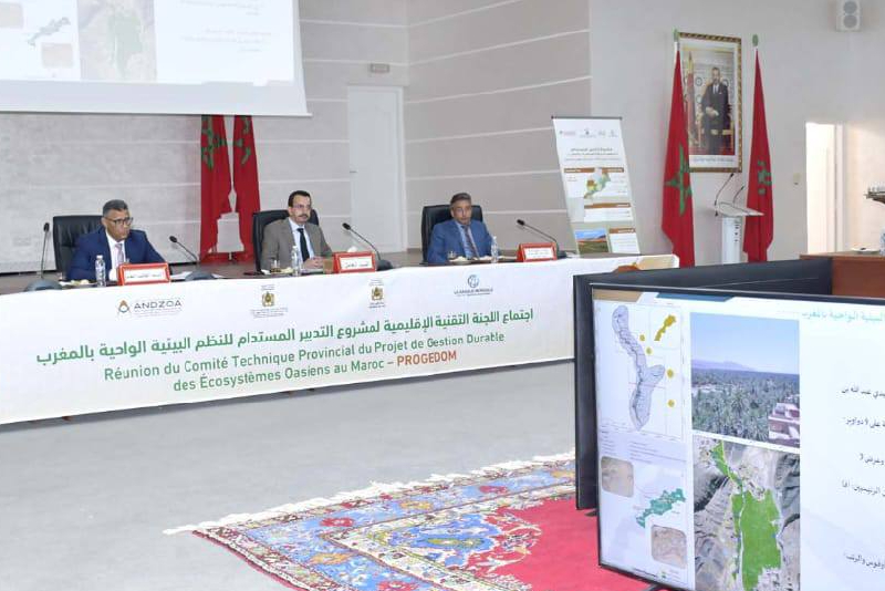 التدبير المستدام للواحات محور اجتماع بطاطا