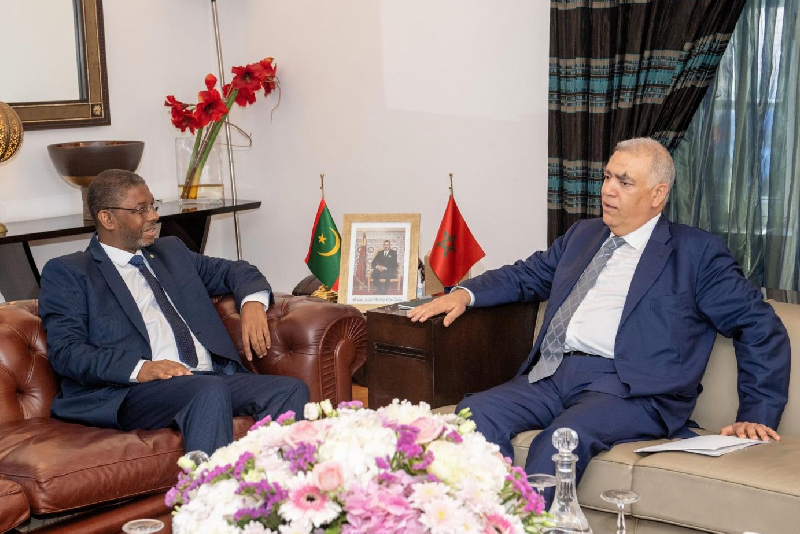 الرباط .. السيد لفتيت يستقبل الوزير المنتدب لدى وزير الداخلية الموريتاني المكلف باللامركزية والتنمية المحلية