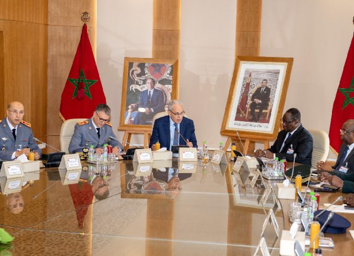 السيد لوديي يستقبل وزير الدولة، وزير الدفاع بجمهورية كوت ديفوار