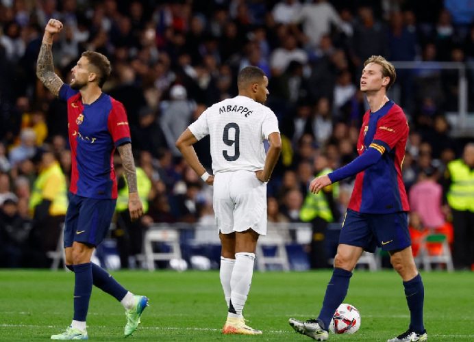 مباراة الكلاسيكو : فوز برشلونة على ريال مدريد ضمن منافسات الجولة الـ35 من الدوري الإسباني