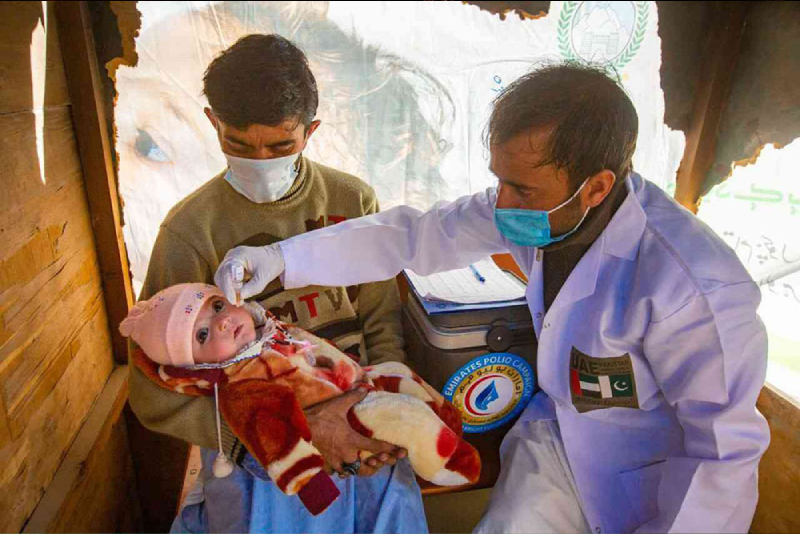 تسجيل حالات إصابة جديدة بشلل الأطفال في باكستان