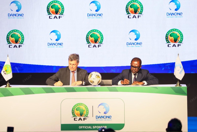 كأس إفريقيا للأمم 2025 / كأس إفريقيا للسيدات 2024: مجموعة “دانون” شريك رسمي للكونفدرالية الإفريقية لكرة القدم