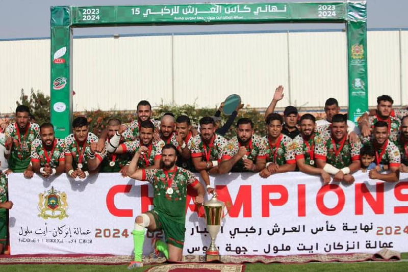 كأس العرش للريكبي (موسم 2024- 2025).. فريق مولودية وجدة يحرز اللقب على حساب الأولمبيك البيضاوي (9-6)