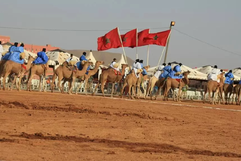كرنفال احتفالي يجوب شوارع كلميم في انطلاق الدورة ال12 لمهرجان أسبوع الجمل