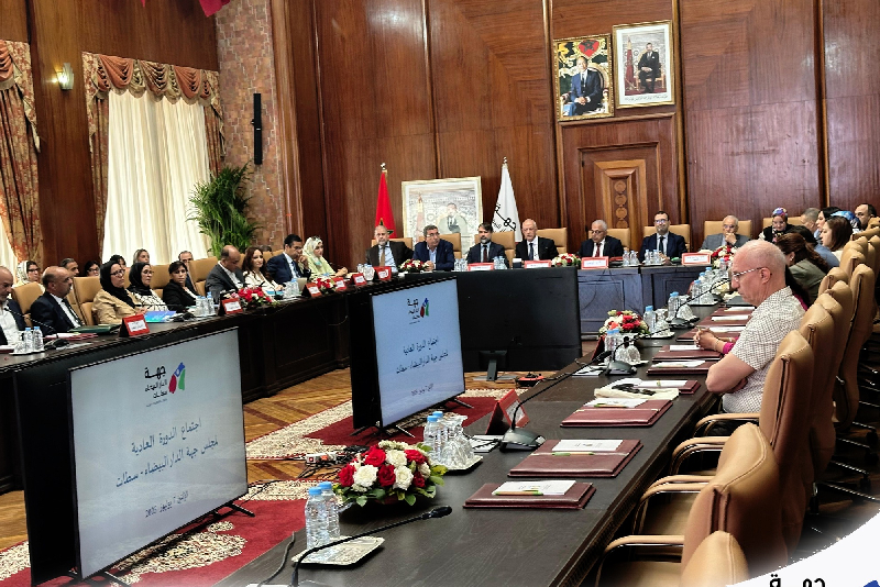 مجلس جهة الدار البيضاء – سطات يصادق على اتفاقيات شراكة ذات طابع تنموي