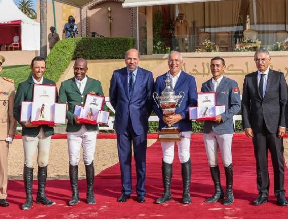 المباراة الرسمية للمدرسة الملكية للخيالة (ثلاث نجوم) .. الفارس الغالي بوقاع يفوز بالجائزة الكبرى لصاحب الجلالة الملك محمد السادس للقفز على الحواجز