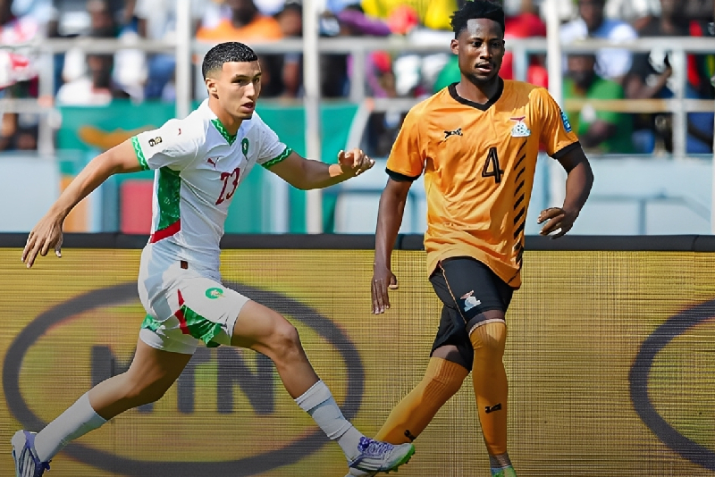 التصفيات الإفريقية المؤهلة لكأس العالم 2026 (الجولة 8/المجموعة 5) .. المنتخب المغربي يفوز على نظيره الزامبي (2-0) (بطاقة تقنية)