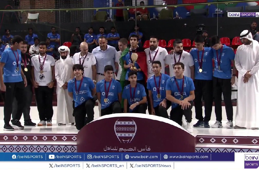 تتويج منتخب الإمارات بطلا لكأس الخليج العربي للبادل في نسختها الرابعة