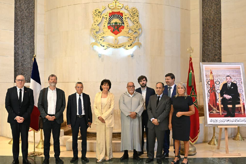 نائب رئيس مجلس المستشارين يتباحث بالرباط مع رئيسة لجنة الشؤون الاقتصادية بمجلس الشيوخ الفرنسي