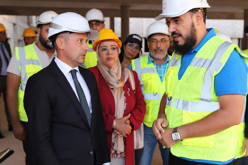 وزير الصحة والحماية الاجتماعية يقوم بزيارة ميدانية لمشاريع صحية قيد الإنجاز ويطلع على سير عمل المؤسسات الصحية بجهة فاس – مكناس