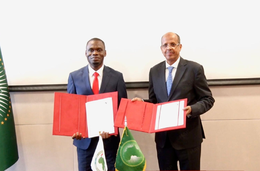أبابا. توقيع مذكرة تفاهم بين مفوضية الاتحاد الإفريقي والاتحاد الإفريقي للشباب 1