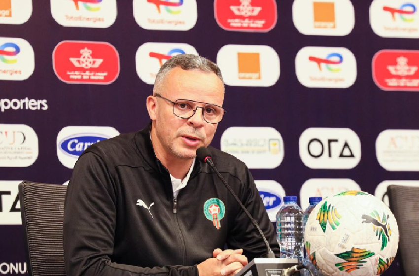 مدرب المنتخب الوطني المغربي لأقل من 20 سنة، محمد وهبي