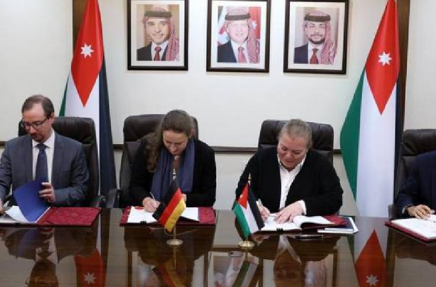  الأردن وألمانيا يوقعان على اتفاقية لتعزيز الأمن المائي بقيمة 47 مليون أورو