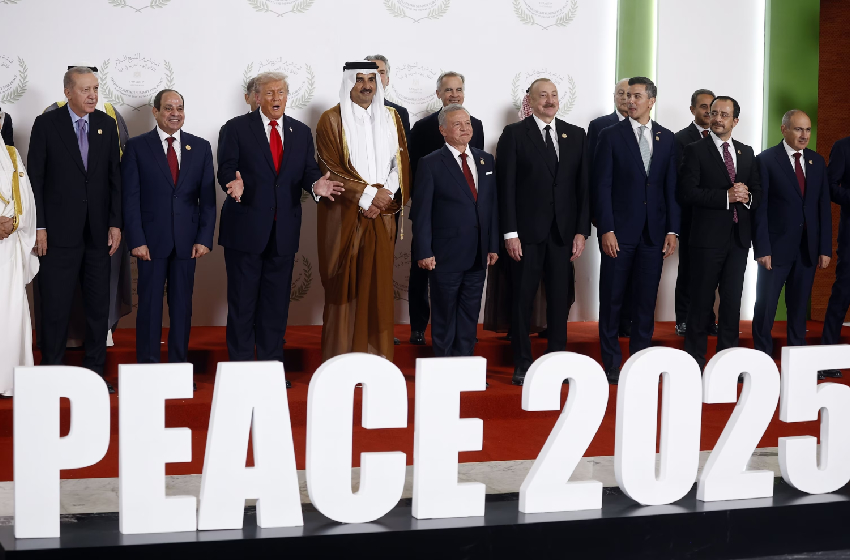 الأمريكي ترامب في قمة شرم الشيخ