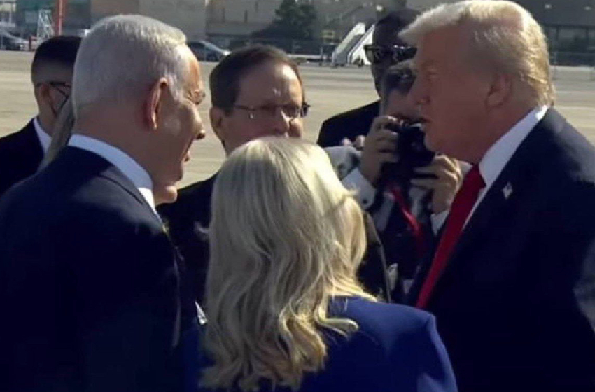  الرئيس الأمريكي يصل إلى تل أبيب