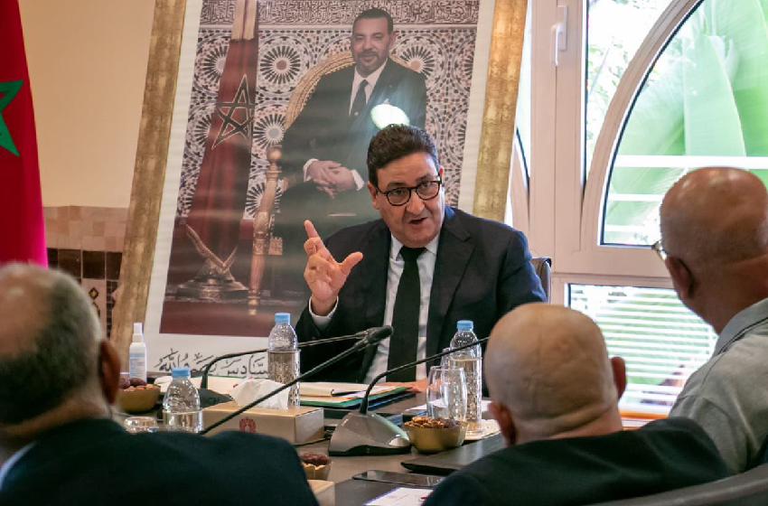  السيد قيوح يعقد اجتماعات قطاعية لتعزيز الحوار مع المهنيين