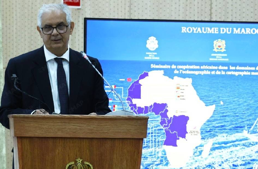  المغرب يعمل على تعزيز الوسائل المادية الخاصة بالأنشطة الهيدروغرافية والمحيطية والخرائطية (السيد بركة)